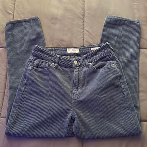 Dark blue corduroy PacSun pants